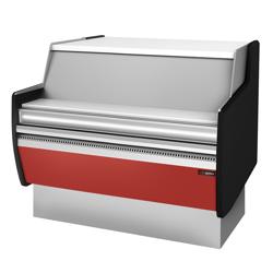 Kassa-sectie - 998x953x920mm - frontpaneel rood