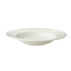 (6 unid) LUX | Maastricht - Prato Fundo - Porcelana - Ø230mm - Marfim