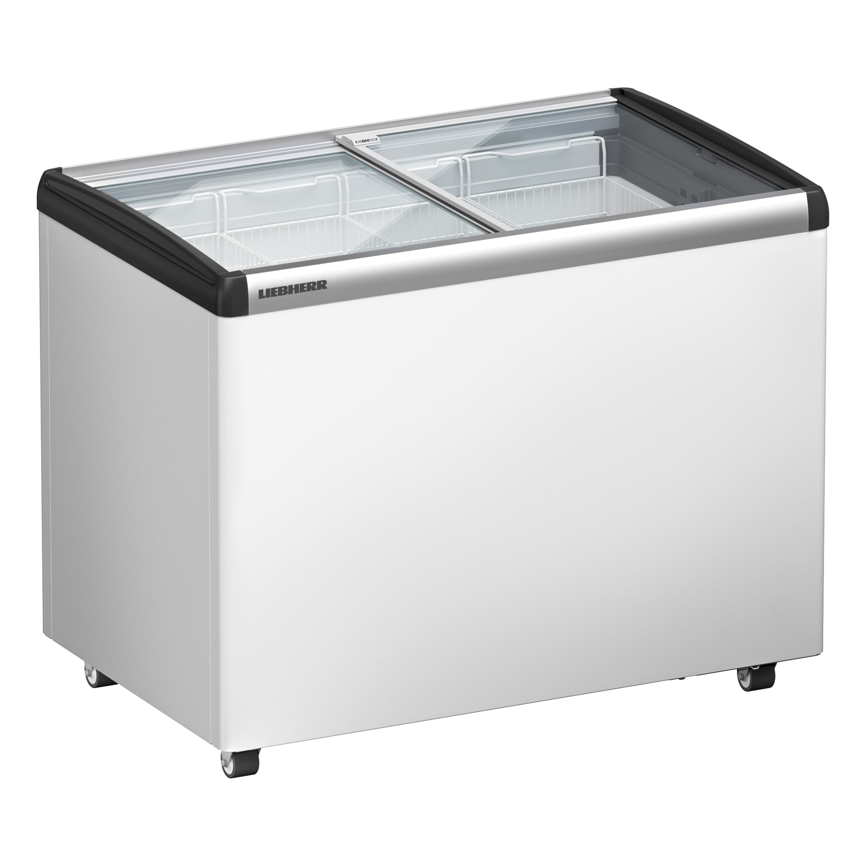 LIEBHERR | Congélateur coffre - 222 litres - Avec couvercle en verre coulissant - Blanc