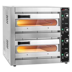 Elektrische mini pizzaoven - 1+1x 33,5cm - Handmatig