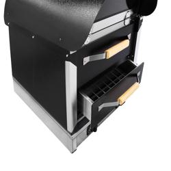 Commercial Electric Jacket Potato Oven - Manual Controls - 3kW - 230V - 530x1010x740mm - with 2 drawers
