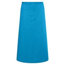 (6 pieces) KARLOWSKY | Basic Bistro Waist Apron – 100×75 cm - Turquoise