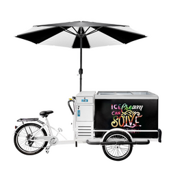 Carro de helado en bicicleta - 2,67 x 0,95 m