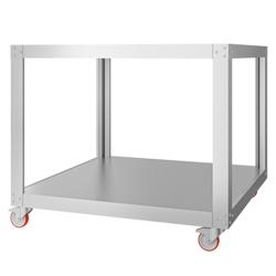 Supporto per forno pizza - 1480x1240x850mm - acciaio inox - compatibile con GEP9#GEP9