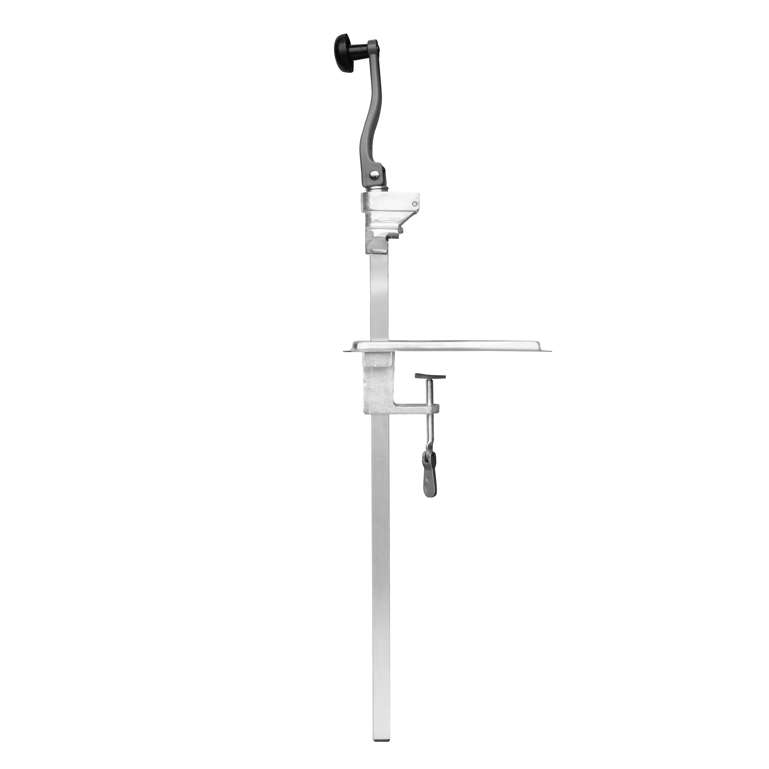 Ouvre-boîtes manuel professionnel de table - Longueur de tige : 480mm - acier inoxydable