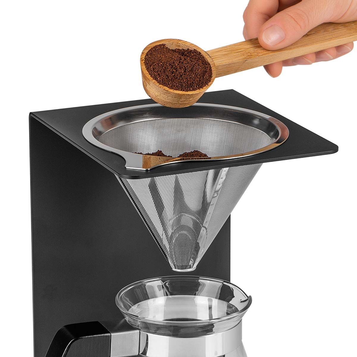 BEEM | POUR OVEN - Ensemble de cafetière - Béton - 0,5 Litres