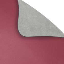 (12 stuks) Placemats James - in elegante lederlook - 33 x 46 cm - Bordeaux