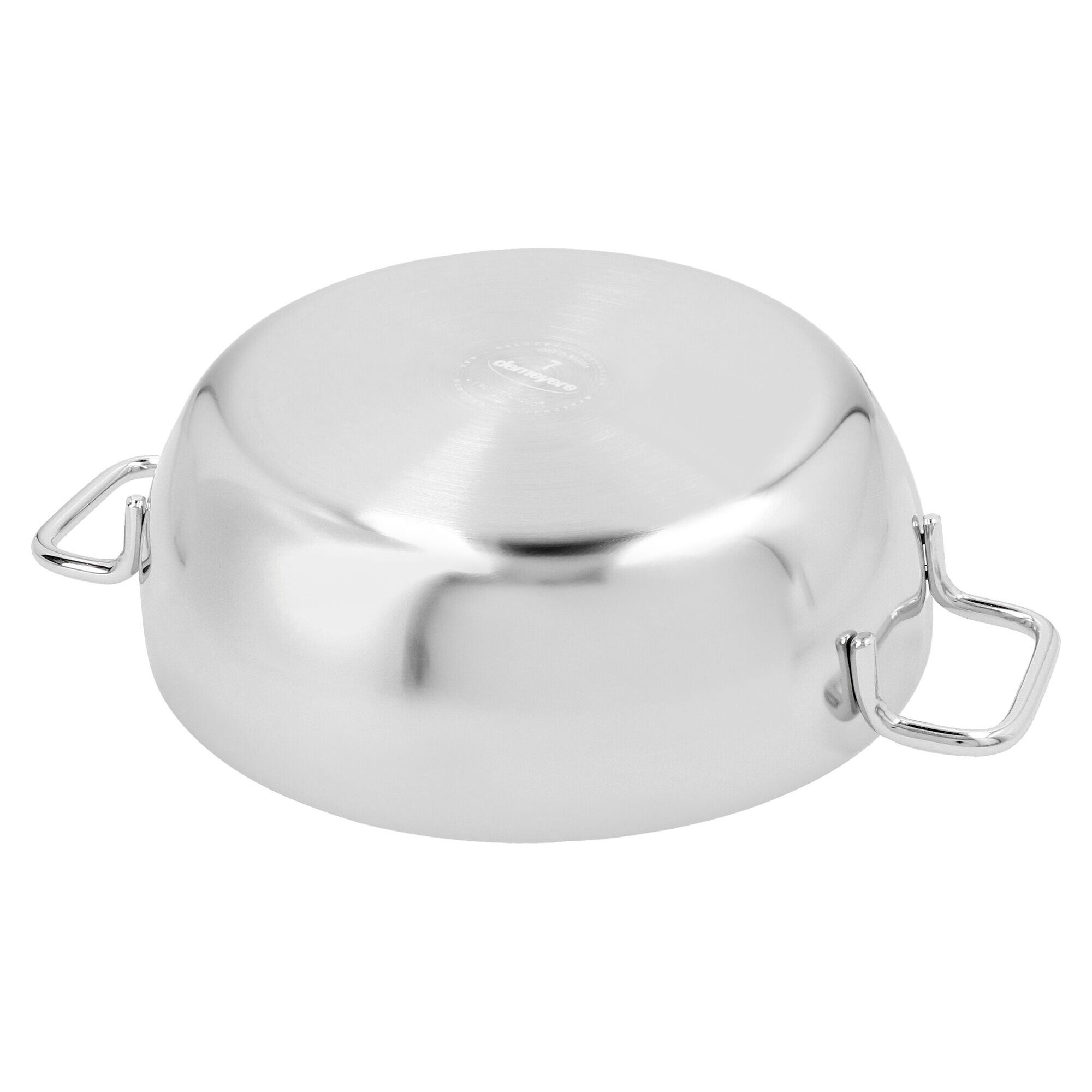 DEMEYERE | APOLLO 7 - Poêle à braiser conique avec couvercle en verre - Ø 240 mm - inox