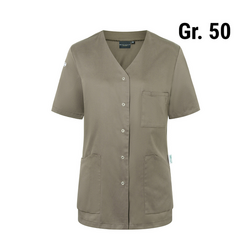 KARLOWSKY | Korte Mouw Dames Tuniek Essential - Salie - maat: 50