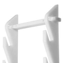 Snijplankenrek voor 20mm planken - 370x100x900mm - Polyethyleen - Wit