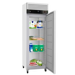 Armadio frigorifero in acciaio inox ECO - 375L - +8°C - con 1 porta - ventilato; serratura