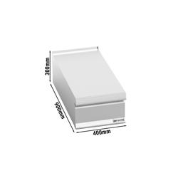 Neutraal element - 400x900x(H)300mm - RVS - passend voor PAOLO 900
