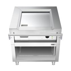 Griglia Teppanyaki Elettrica  - 4,5 kW - Fry Top liscio