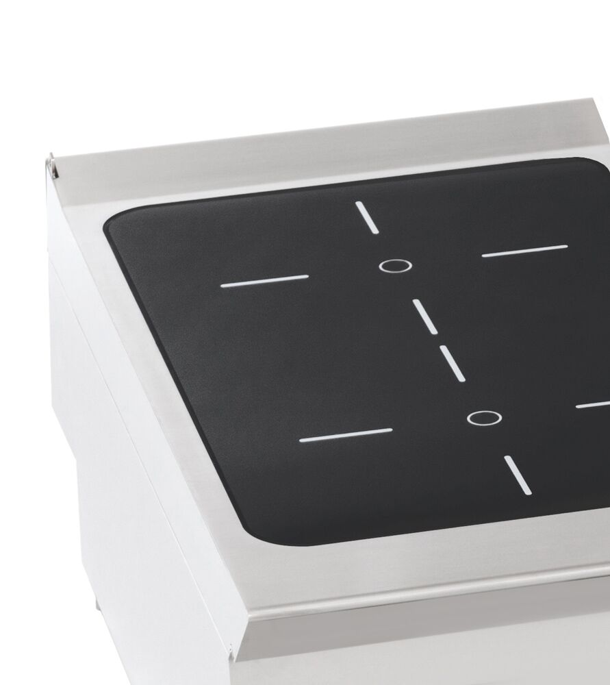 Réchaud à induction à poser - 7kW - 2 foyers