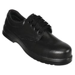 Bezpečnostní šněrovací obuv - černá - velikost: 43