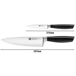 (2 pieces) ZWILLING | All Star Knife Set – Chef 200 mm + Paring 100 mm - FRIODUR Ice-Hardened - Made in Germany