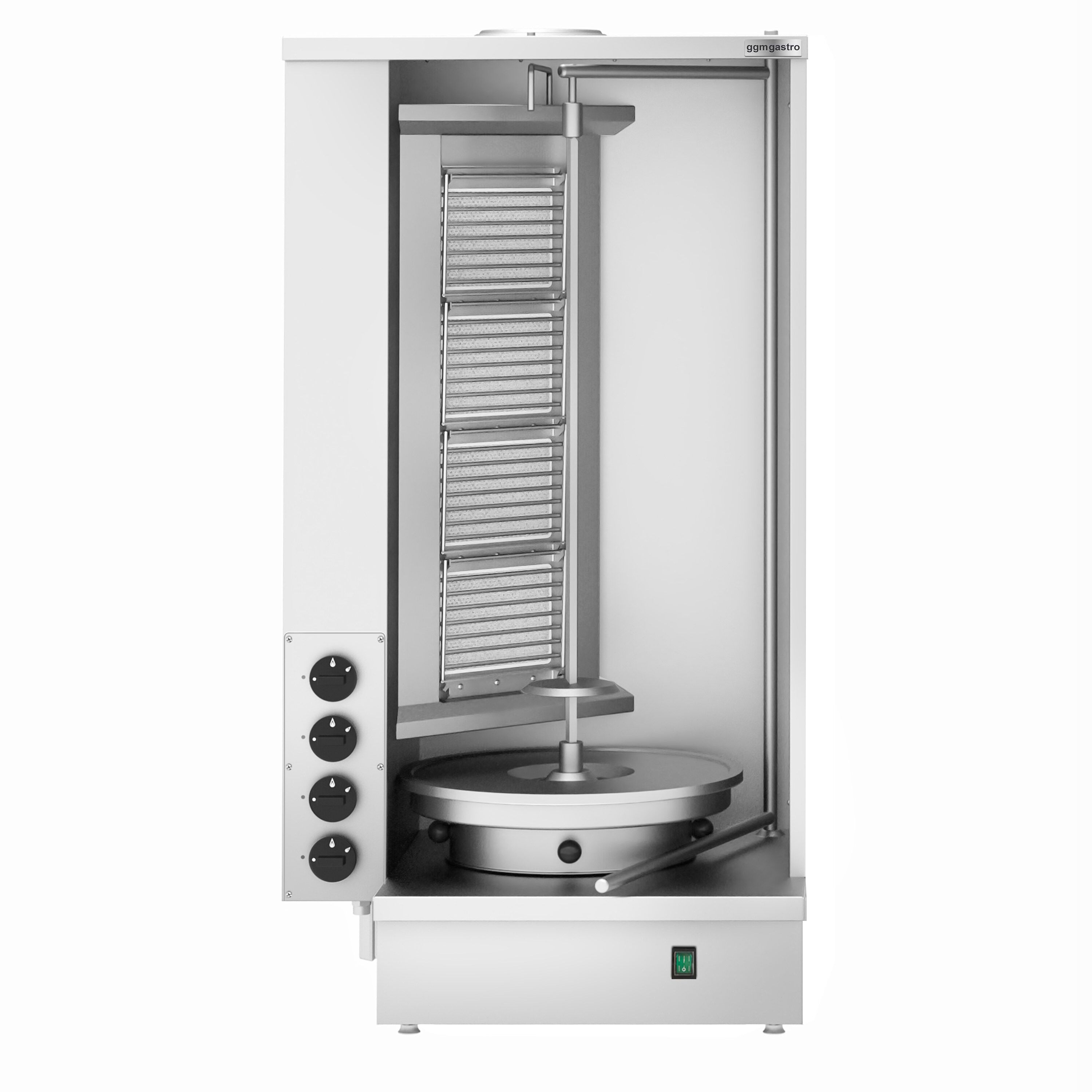 Gas Doner Kebab Grill (Shawarma/Gyros) - 4 Burner - up to 60kg