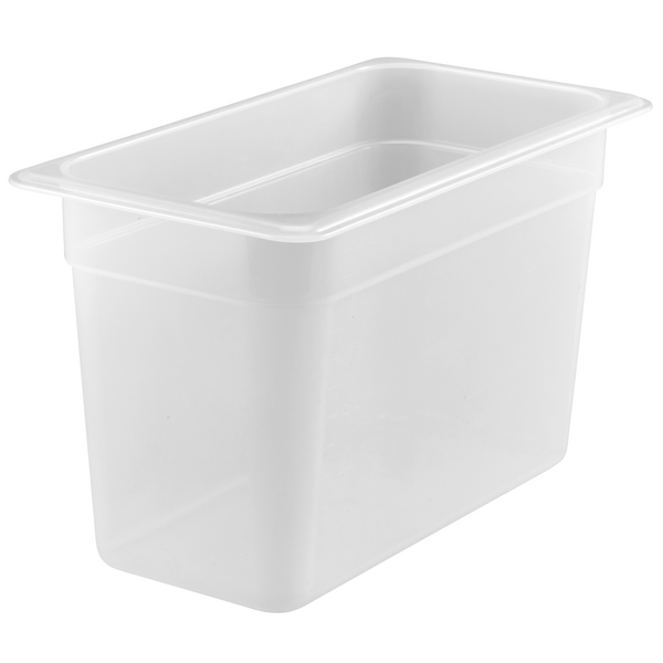 CAMBRO | CAMWEAR® - لون حليبي - الارتفاع : 200 مم - GN 1/3 حاوية من البولي بروبيلين (قطع x6)