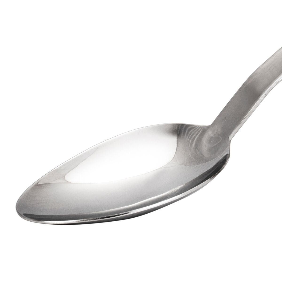 (4 pcs) Cuillère de service - Ø63mm - Longueur : 270mm - Acier inoxydable