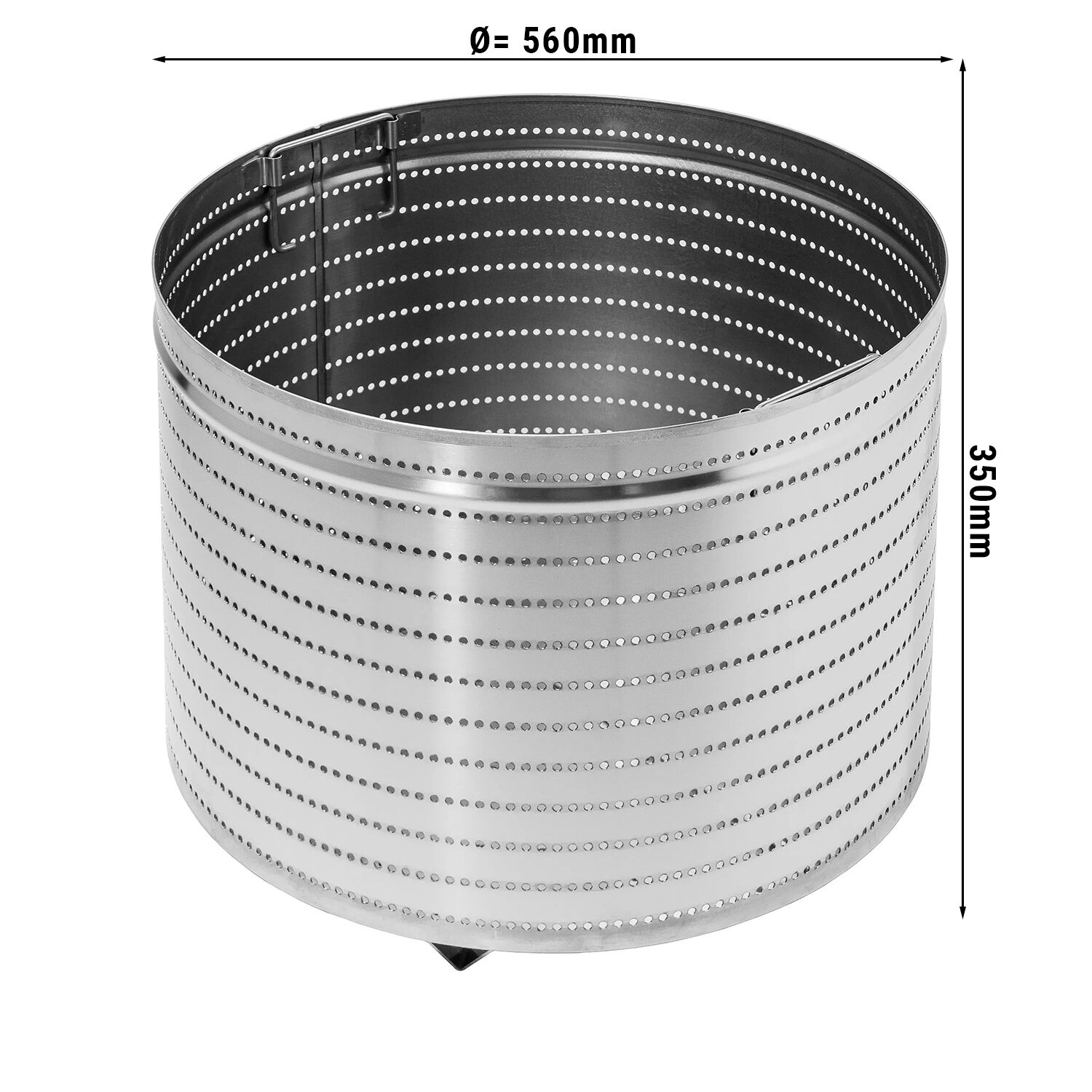 Panier pour marmite de cuisson - Ø560xH350mm - 100L - GN 1/1 - Série 900