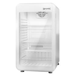 Frigider mini bar - 113 litri - cu 1 ușă de sticlă - alb