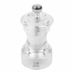 (12 pieces) PEUGEOT| Bistro Salt Mill – 10 cm - Hardened Steel - Ø4 mm Salt - No Sea Salt