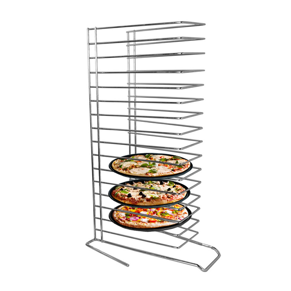 Stalak za plehove za pizzu sa 15 odjeljaka 