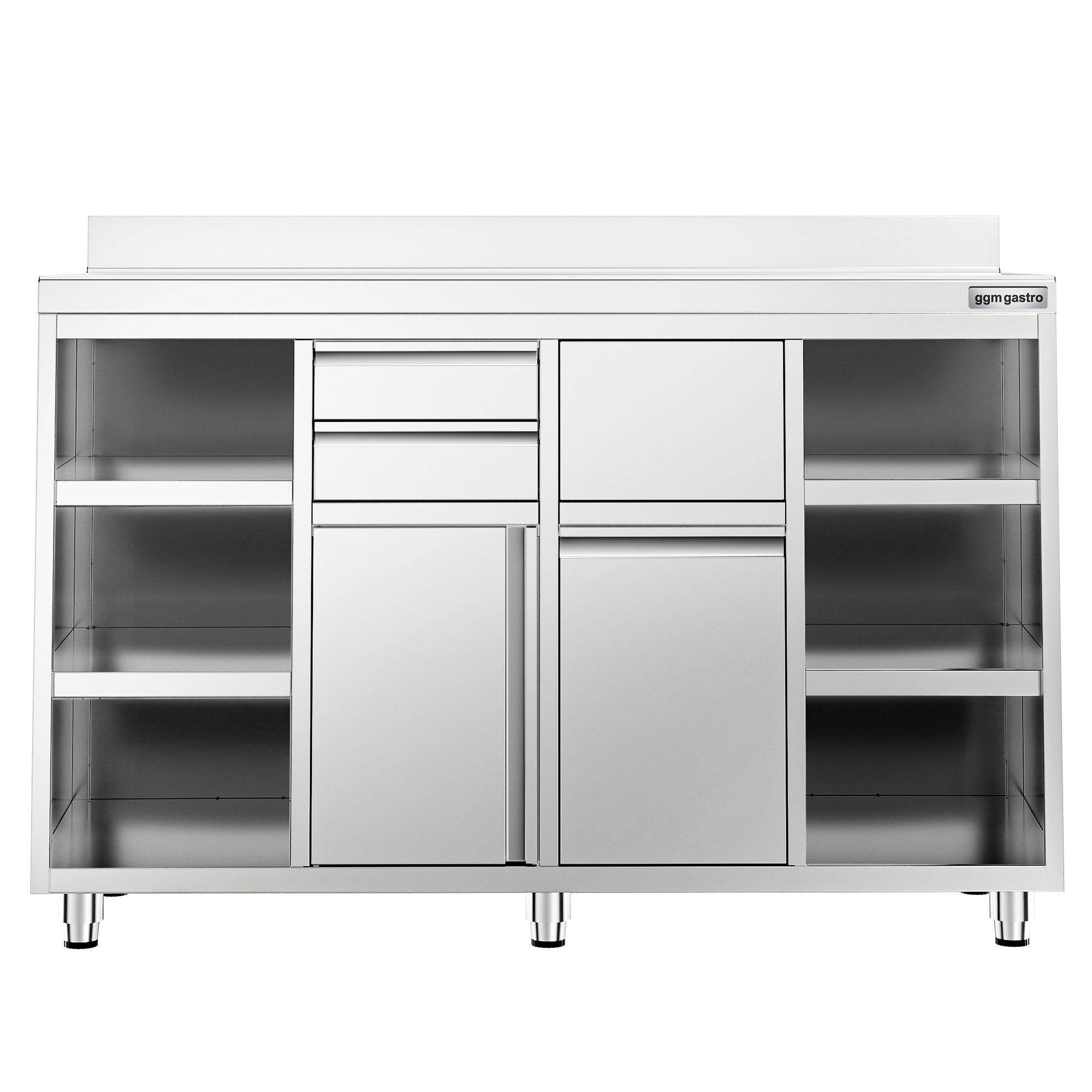 Table armoire en acier inoxydable - 1600x600mm - pour cafetière à filtre