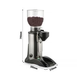 Kaffeemühle - 2kg - 63dB - Mit direkter Ausgabe - Edelstahl Korpus