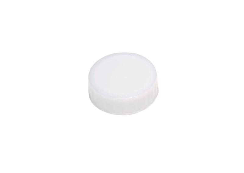 (6 pcs) Bouchon à vis pour bouteilles souples - Blanc - compatible avec FFO-001/002/003/004/005/007 | Lot de 6 bouchons à vis pour bouteilles souples - Blanc