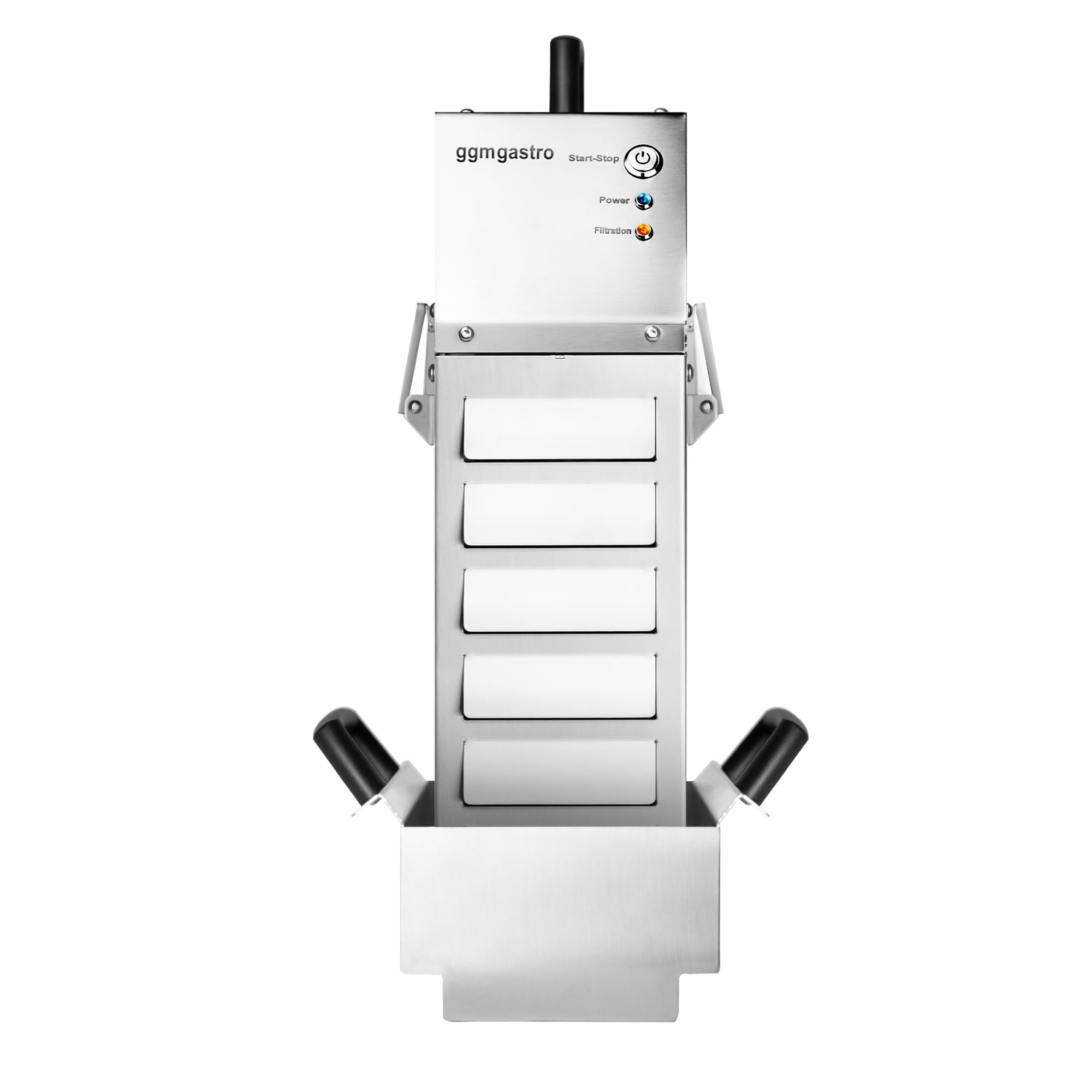 Filtre à huile de friture portable – 50 litres/minute – pour friteuses jusqu’à 20 litres