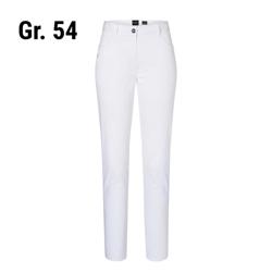 (6 stuks) KARLOWSKY | Dames 5-zakken Broek - Wit - Maat: 54