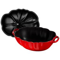 STAUB | LA COCOTTE - Cocotte - Tomatform - 250mm - Gjutjärn - Körsbärsröd