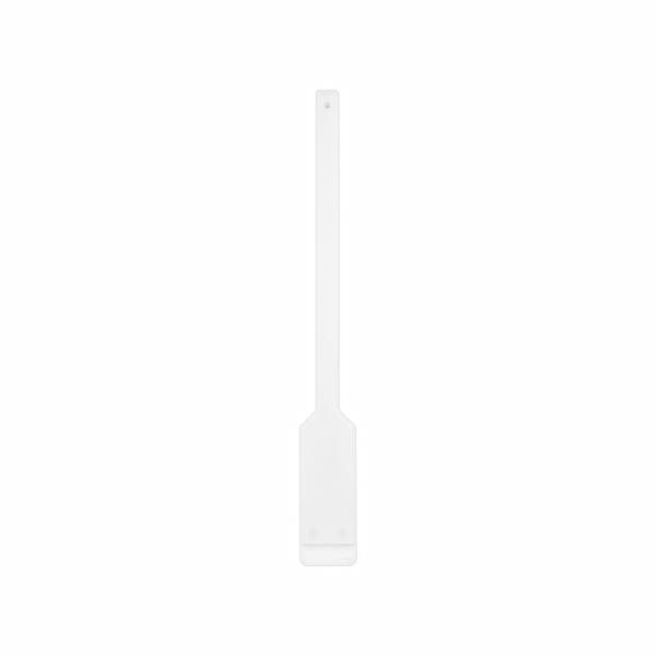 Spatola da pasticcere - Polietilene - 30x80mm - Lunghezza: 650mm - bianco
