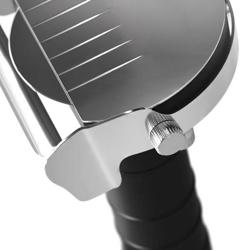 Cuchillo eléctrico para kebab PROFESIONAL - Capacidad: 120kg/día - Ø80mm - Grosor: 0-<max>mm - incl. cuchilla de repuesto & fuente de alimentación