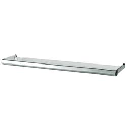 KRI109 Display Counter Glass Shelf Insert – 925×210 mm - 10 mm thick - rear metal rail