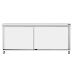 Mesa armario inox ECO Flex - 2000x600mm - con estante intermedio