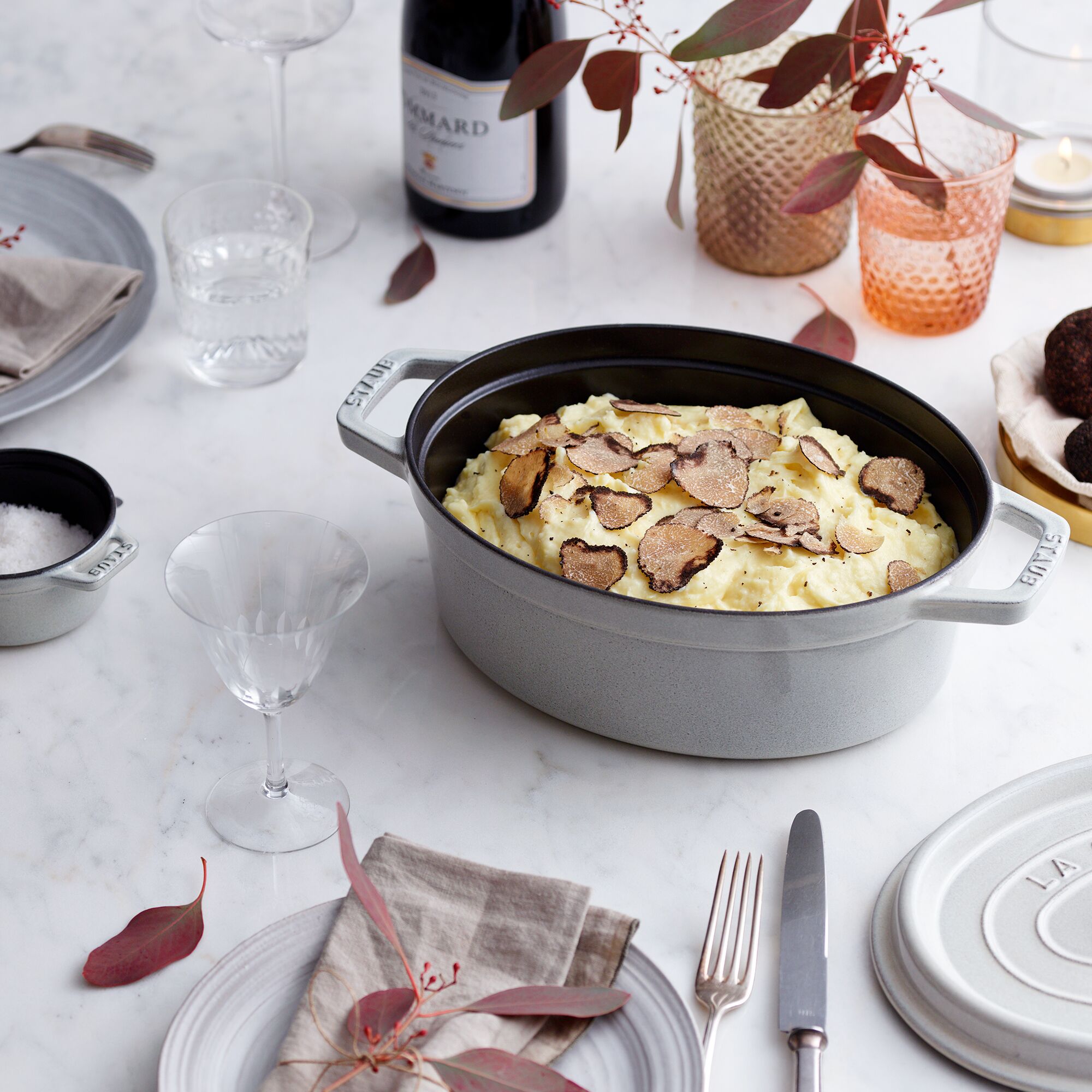 STAUB | LA COCOTTE - Cocotte - ovale - 310mm - Fonte - Truffe blanche	