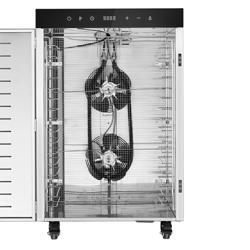 Deshidratador de alimentos Profesional - 16 bandejas - Acero inoxidable - 1,5kW