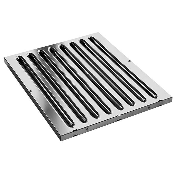 Lamellenfilter RVS - 399x404mm - Type B
