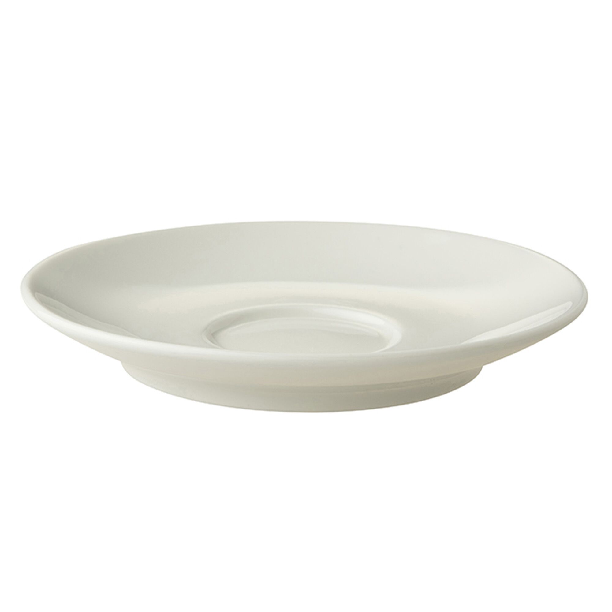 (6 pcs) BART - Soucoupe à café - Ø135mm - Ivoire