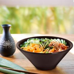 (24 pcs) Dessert Bowl - SABANA - Stoneware - 100ml - round - Ø 100mm - Brown/White