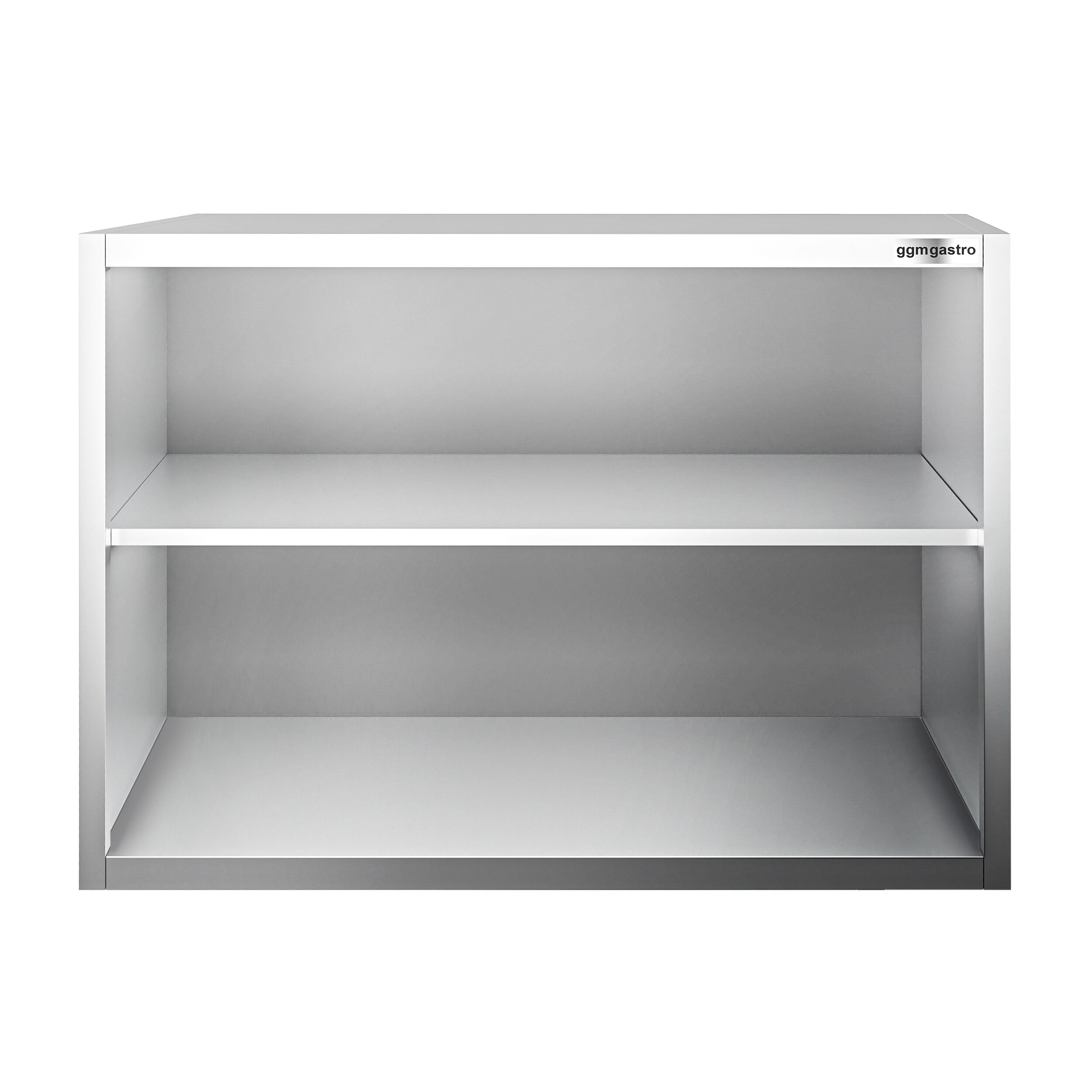 Edelstahl Wandhängeschrank PREMIUM - 1000x400mm - ohne Schiebetür - 800mm hoch