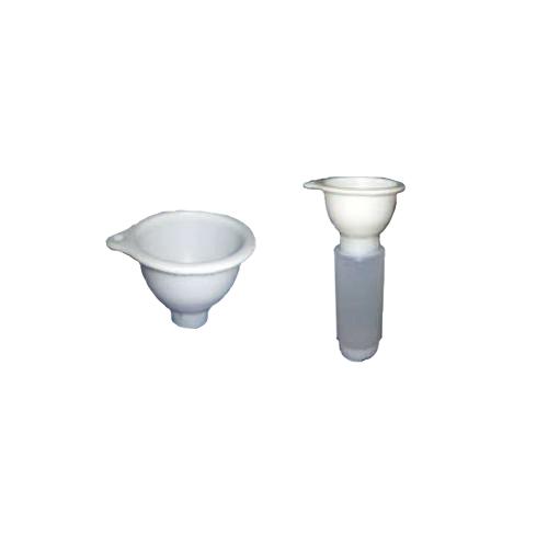 Funnel for Squeeze & Dispensing Bottles – White - Fits Portion Pal