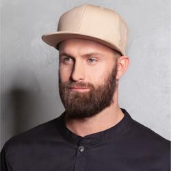 Berretto piatto - Beige