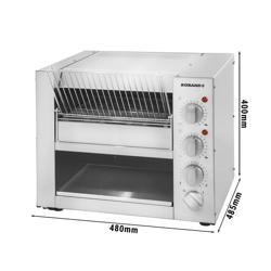 ROBAND | Toster przelotowy – 3,2 kW – ok. 500 tostów/godz.