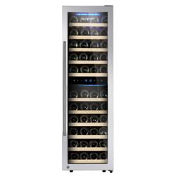 Commercial Wine Fridge - Dual Zone - 160L - max. 53 bottles