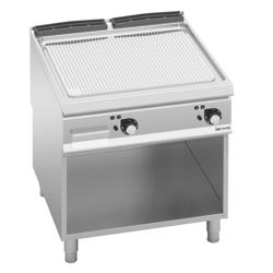 Elektro Bratplatte - 13,7 kW - Gerillt