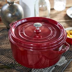 STAUB | LA COCOTTE - Kookpot - Ø 260mm - Gietijzer - Bordeaux