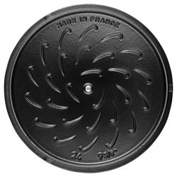 STAUB | LA COCOTTE - La Marmite - Ø 240mm - gjutjärn - vit tryffel